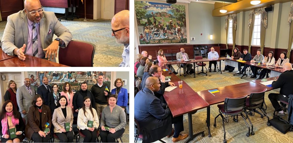 Ukrainian Delegation Visits Hillside to Share Ideas About Supporting Children in Crisis