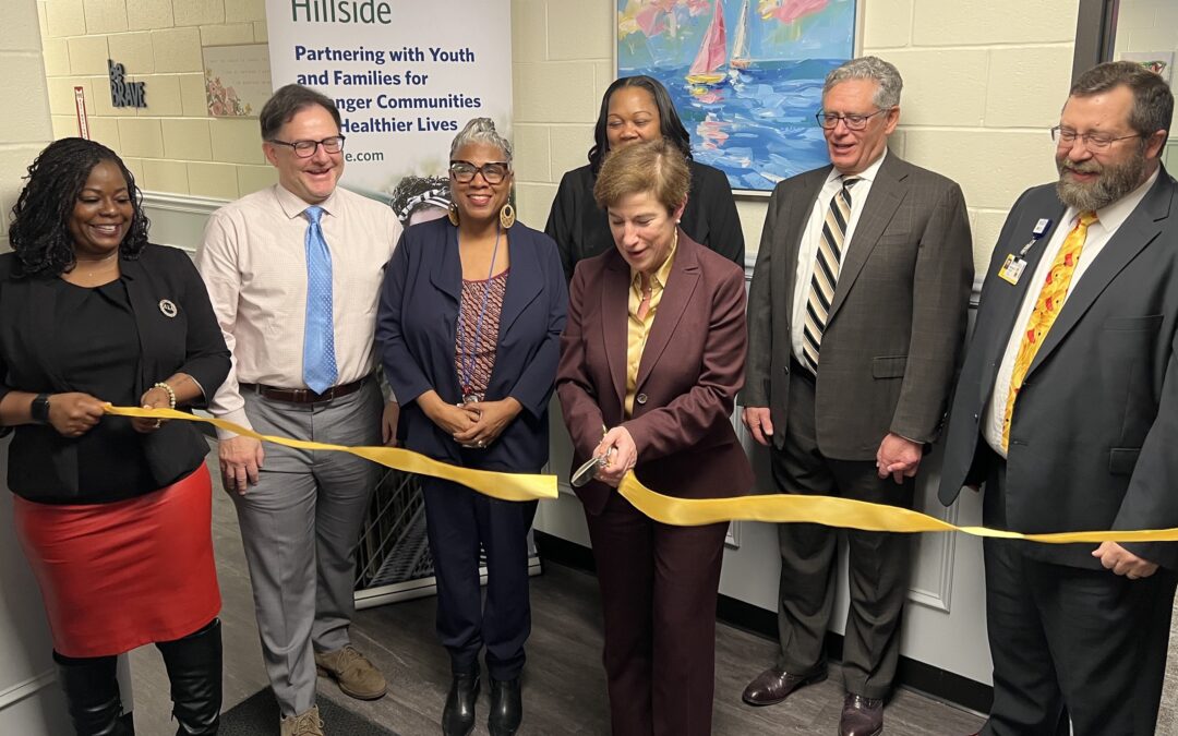 A Ribbon-Cutting Officially Launches Hillside’s Next Steps Critical Time Transition Program